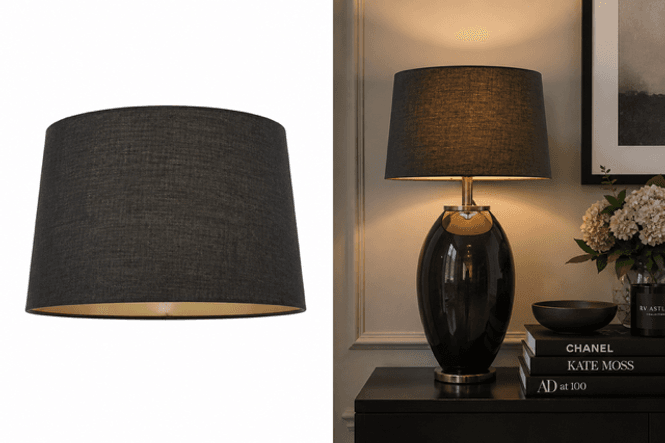 Hovedbilde Lampeskjerm - Charcoal Grey 34cm