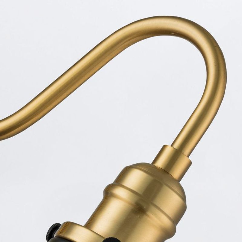 Provence - Vegglampe m/sort skjerm og messing