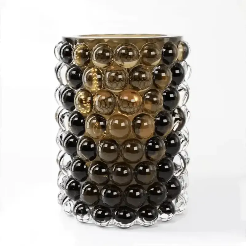 Lyslykt Hurricane Lamp Boule Large - Tobacco