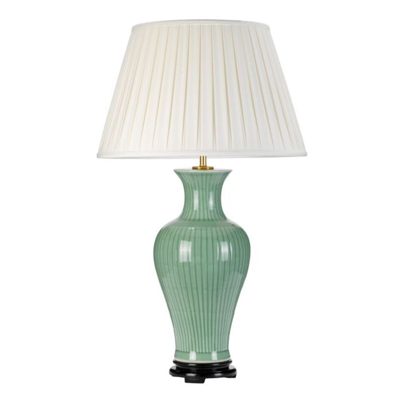 Dalian - Bordlampe m/kremhvit skjerm