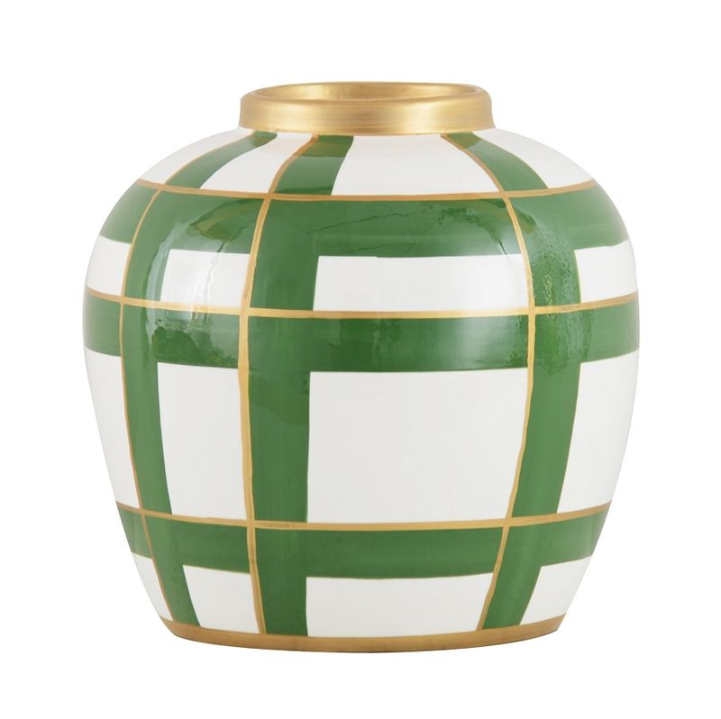 Mondrian Vert Medium - Keramisk vase