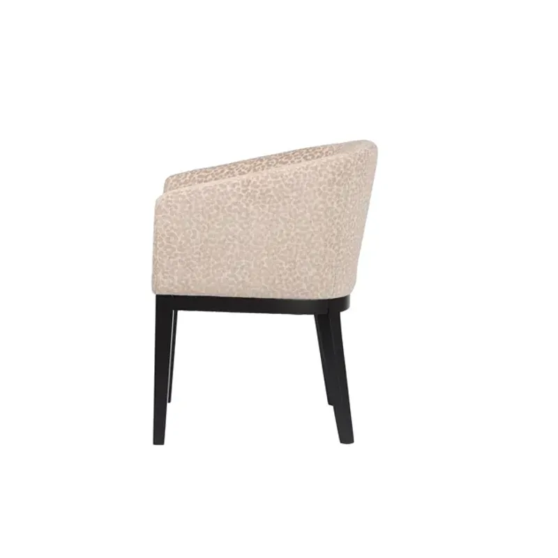 Spisestol - Essex m/armlene, Leo Cashmere