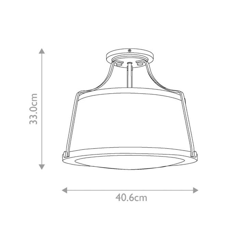 Charlotte - Taklampe