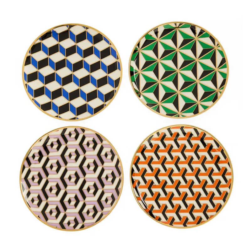 Jonathan Adler | Versailles asjett til småretter (4 stykk)